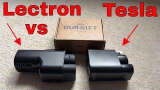 Best NACS Adapter Ford Tesla vs Lectron [upl. by Kcirtapnhoj]