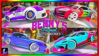 BEST BENNYS CARS IN GTA ONLINE 2024 [upl. by Ahsenrad68]