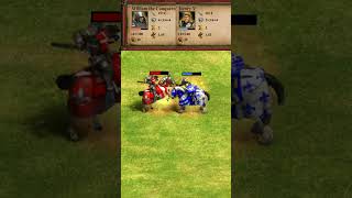 William the Conqueror vs Henry V AoE2 Shorts [upl. by Barny]