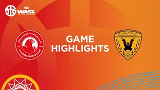 FIBA WASL 2425 West Asia League Group Phase  AL ARABI SC vs AL QADSIA SC  GAME HIGHLIGHTS [upl. by Lyret]