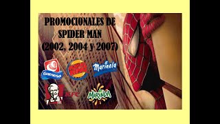 Promocionales De Spider Man 2002 2004 y 2007 ES [upl. by Jada]