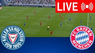 🔴LIVE Holstein Kiel gegen Bayern München  Bundesliga 202425  PES 21 Simulation [upl. by Rehpretsirhc212]