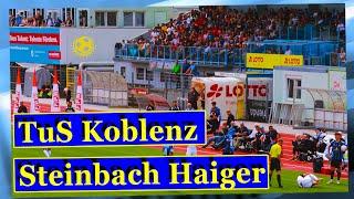 Zuschauer verlassen Stadion beim Regionalliga Saisonstart  TuS Koblenz  TSV Steinbach Haiger [upl. by Bausch802]