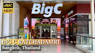 ​BANGKOK Big C Supercenter Ratchadamri quotBest Souvenier Tourist Shopping Mallquot  Thailand 4K HDR [upl. by Perreault]