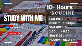 Day18100  2hr Focus Study Session📚📖 ✨ Calm Rain 🌧️ amp Piano🎹 Pomodoro Method 6010 real time [upl. by Gnouhc]