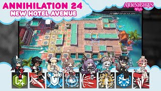 Arknights Annihilation 24  New Hotel Avenue [upl. by Gerbold793]