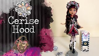 Review CERISE HOOD  SPRING UNSPRUNG  Ever After High [upl. by Athelstan]