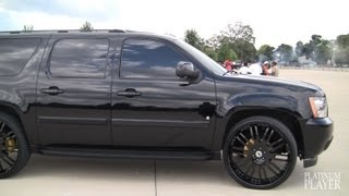 CHEVY SUBURBAN on 28 INCH FORGIATO TAGLIO DETROIT [upl. by Waal]