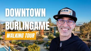 Downtown Burlingame CA Walking Tour  SEE What Its Like To Live In Burlingame CA  Shops amp More [upl. by Allard]