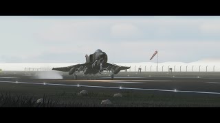 DCS F4E Landing at Bodø [upl. by Ahsenrat]