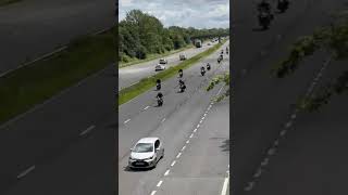 Dave Day ride out on the M6 [upl. by Russom]