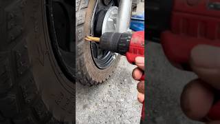 Best Modernest Trick To Fix Your Flat Tire pvc Pipe hose diy asmr satisfying trending [upl. by Greenman926]