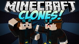 Minecraft  CLONES Copy Yourself or ANY Mob  Mod Showcase 152 [upl. by Caril]