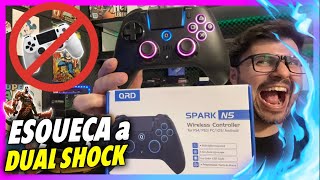 QRD SPARK N5 WIRELESS CONTROLER o controle que QUEBROU O DUAL SHOCK [upl. by Aksehcnarf843]