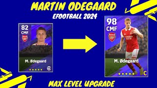 M  Odegaard Max Level Training Upgrade in eFootball 2024 mobile I AFTER UPDATE [upl. by Yevad370]