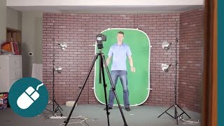 Greenscreen Effekte Zuhause und im Büro erstellen [upl. by Remsen]