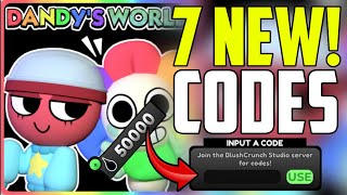 ⚠️ALPHA UPDATE⚠️️ DANDYS WORLD ROBLOX CODES 2024  DANDYS WORLD CODES 2024  DANDYS WORLD [upl. by Reisman]