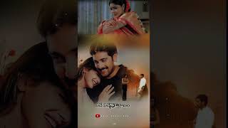 💞Nuvve nuvve 💞 telugu watsapp status videos telugu love songs Anilcreations 16shortslovesong [upl. by Sikko655]