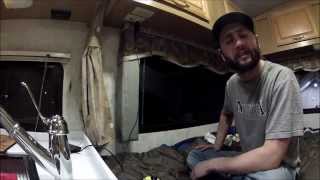 Insulating RV windows with plastic [upl. by Olraced]