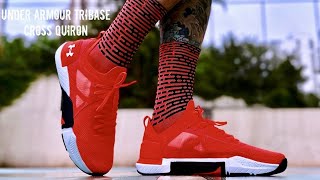 REVIEW 222 UNDER ARMOUR TRIBASE CROSS QUIRON [upl. by Mather]