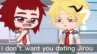 “I don’t want you dating Jirou” Mha kirikamk [upl. by Gnad]