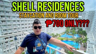 SHELL RESIDENCES PASAY STAYCATION ROOM TOUR [upl. by Robers362]