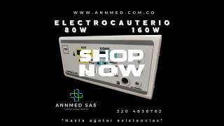 Electrobisturí marca Alsa de 80W y 160W [upl. by Naitsirc]