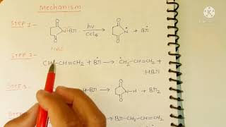 Allylic Halogenation MScchemistry [upl. by Eiramacissej]