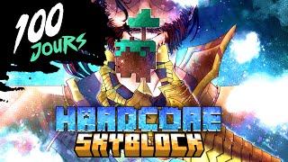 Jai survécu 100 Jours en Skyblock hardcore sur Minecraft Voici ce quil sest passé [upl. by Dacey]