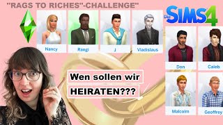 🔴 Live Zeit zum Heiraten – aber wen  quotRags to richesquotChallenge  The Sims 4 gaming thesims4 [upl. by Damicke]