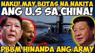 Naku po US GAGALAWIN ang CHINA PRES BONGBONG pinaghahanda na ang ARMY [upl. by Lerud]