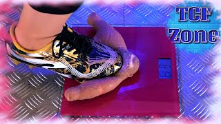 Sand Gorilla VS 4 Pair Shoes On a Scale  ASMR Crush Test 😉 [upl. by Eleumas]