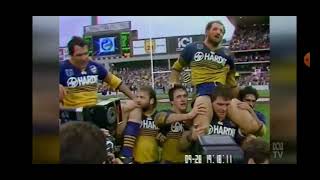 1986 NSWRL Grand Final Footage On ABC News [upl. by Artep]