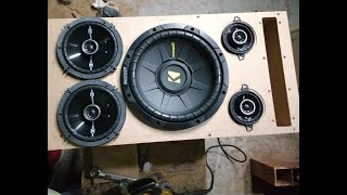 Car Audio En Casa  Kicker Amplificada Primeras Pruebas [upl. by Gideon843]