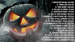 Halloween Radio  1 Hour of Halloween Party Music [upl. by Mcquade]