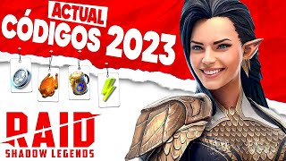 Codigos Promocional Raid Shadow Legends 2023🌞Español🌞Lista actual [upl. by Iverson]