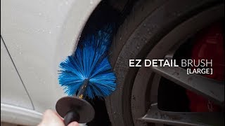 WheelTire Product Series E3  EZ Detail Brushes [upl. by Curzon]