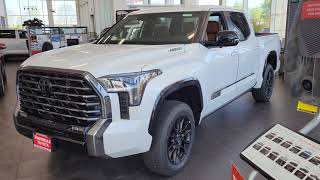 2024 Toyota Tundra 1794 LIMITED EDITION in Wind Chill Pearl White [upl. by Erminia]