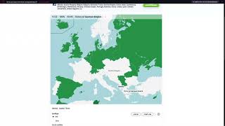 Seterra  EUROPE 1914 in 10443 [upl. by Netta]