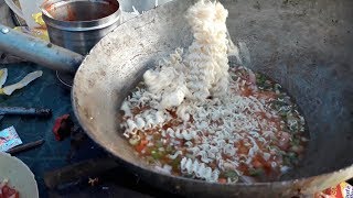 SPICY CHEESY MAGGI Noodles  INDIAN STYLE Instant Noodels  Indian Street Food [upl. by Mayap]