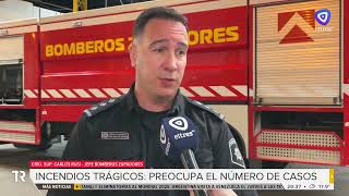 Aseguran que el 87 de los incendios accidentales domiciliarios se deben a fallas eléctricas [upl. by Nnagem]