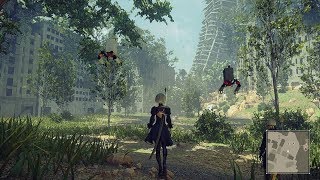 NieRAutomata OST  City Ruins Rays of Light Quiet  No Vocals  Music Extended 8 [upl. by Erait]