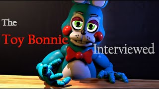 C4DFNAFInterview toy bonnieRemakeanimation by NicolásPF [upl. by Eynahpets]