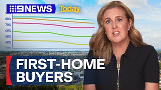 Domains FirstHome Buyer report for 2024  9 News Australia [upl. by Ettennal531]