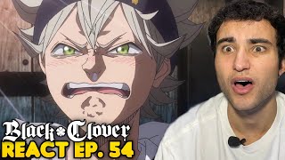 TÔ TRISTE 😭 ASTA PERDEU OS BRAÇOS React Black Clover EP 54 [upl. by Henson15]