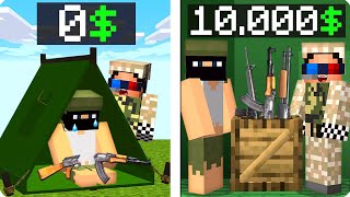 💪Я ПРОКАЧАЛ БАЗУ ВОЕННОГО В МАЙНКРАФТ ШЕДИ СДЕЛАЛ РЕМОНТ MINECRAFT [upl. by Jillane]