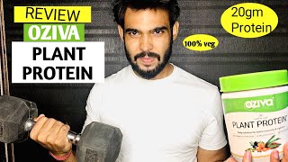 OZiva superfood plant protein for beginners Beginners Plant protein Unboxing and Honest Review [upl. by Etti]