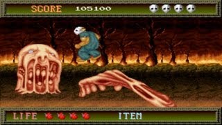 Splatterhouse 1 Arcade Gameplay Playthrough longplay [upl. by Leslie]