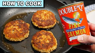 Salmon Patties  Old Fashioned Southern Recipe [upl. by Corinne528]