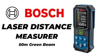 Bosch Laser Distance Measurer 50m  Review [upl. by Nolyar]